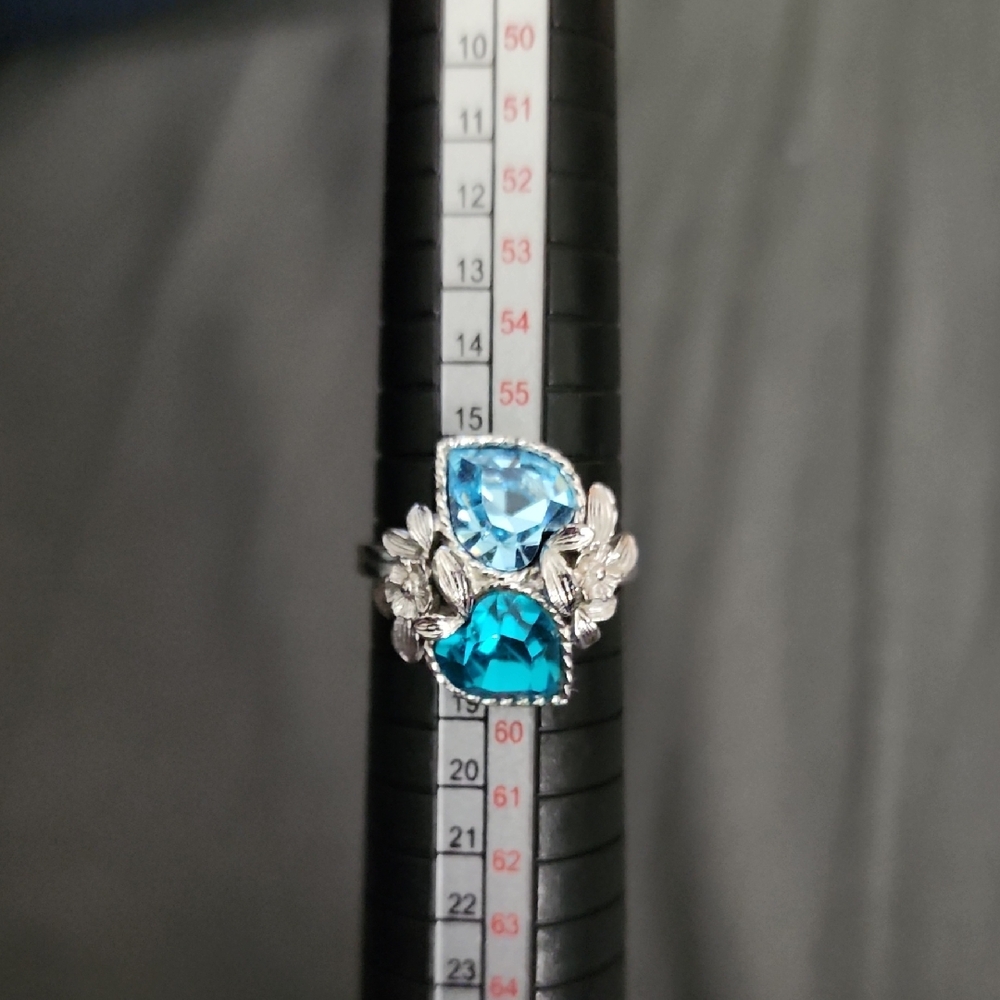 Sarah Coventry Double Heart Ring